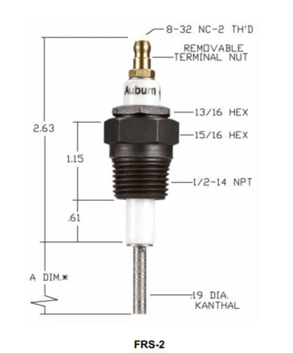 FRS-2-6 - Auburn - Flame Rod