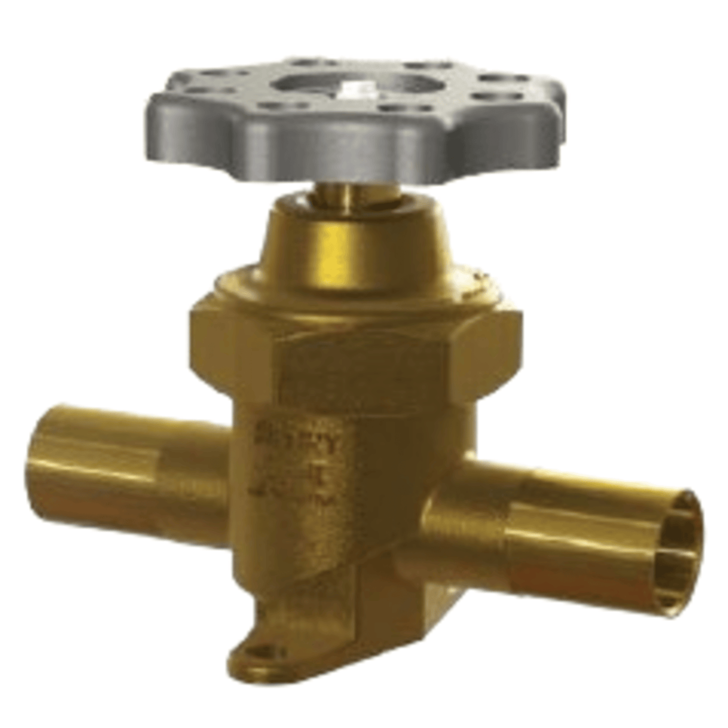 Packless Valve, 1/2 ODS - 12.7mm - Brass Globe Type Shut Off Valves Golden Bantam - - Henry