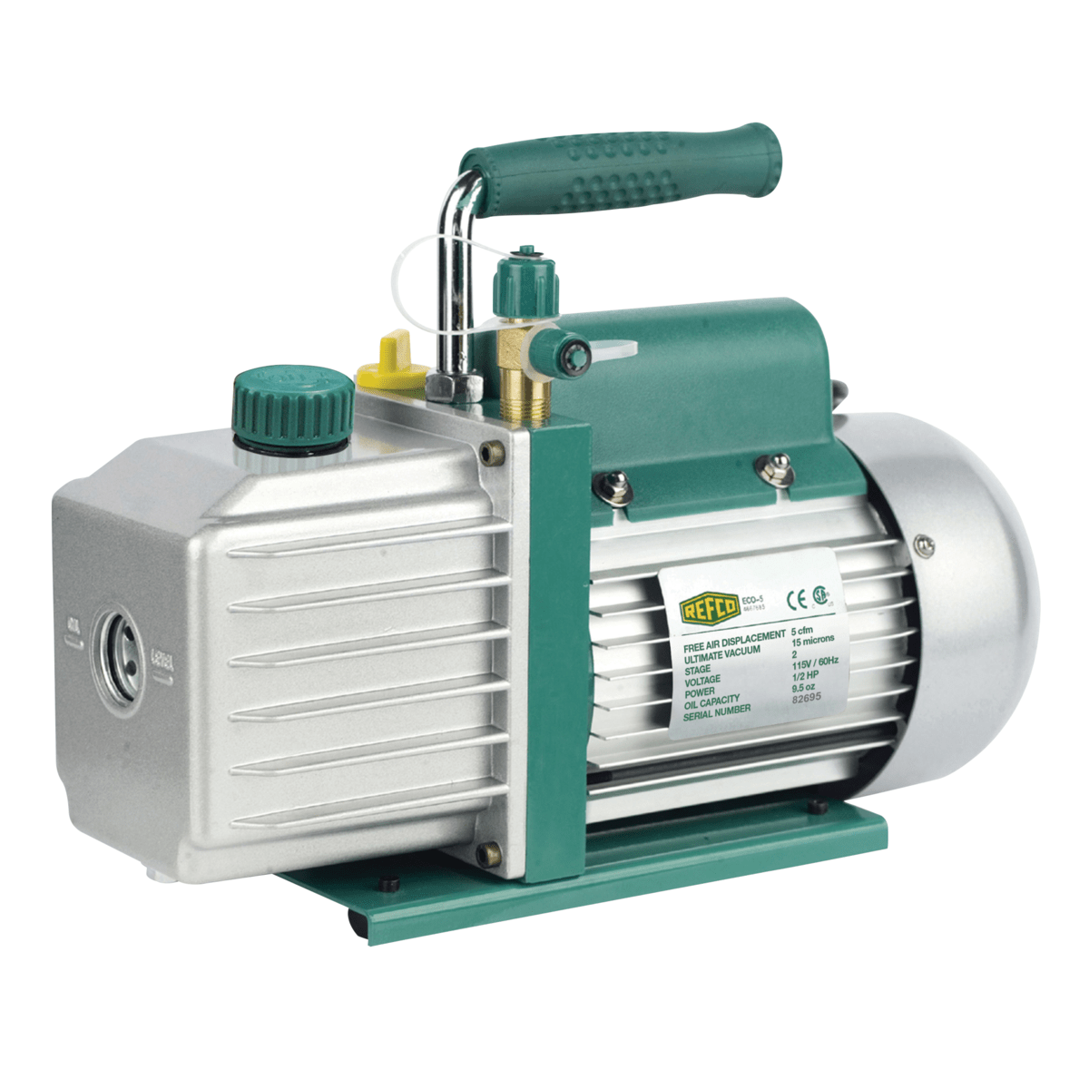 Refco ECO-5 Two Stage, 5 cfm Vacuum Pump