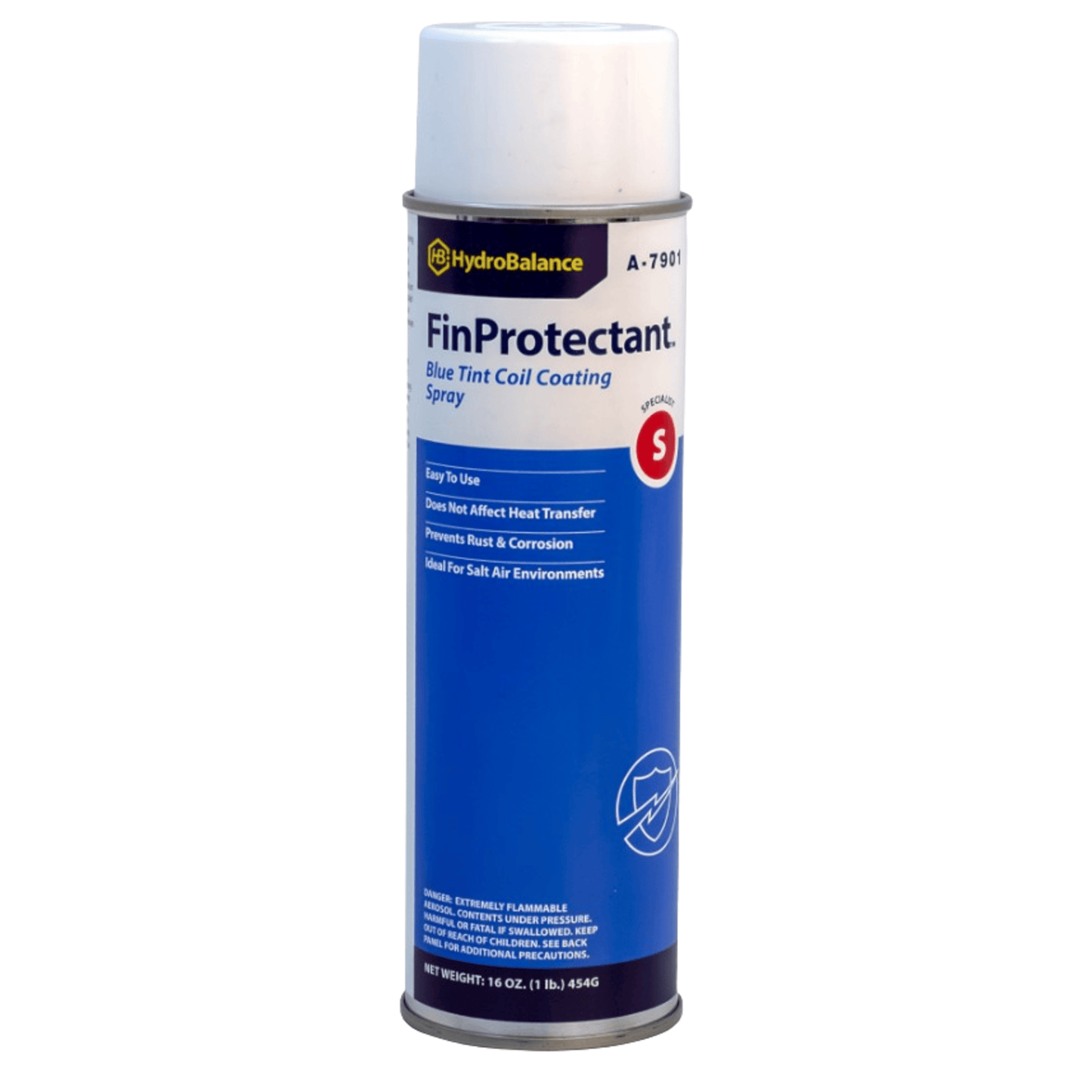 Fin Protectant (Blue) Aerosol 16 oz NetWt Aerosol, (12 PK) - HydroBalance