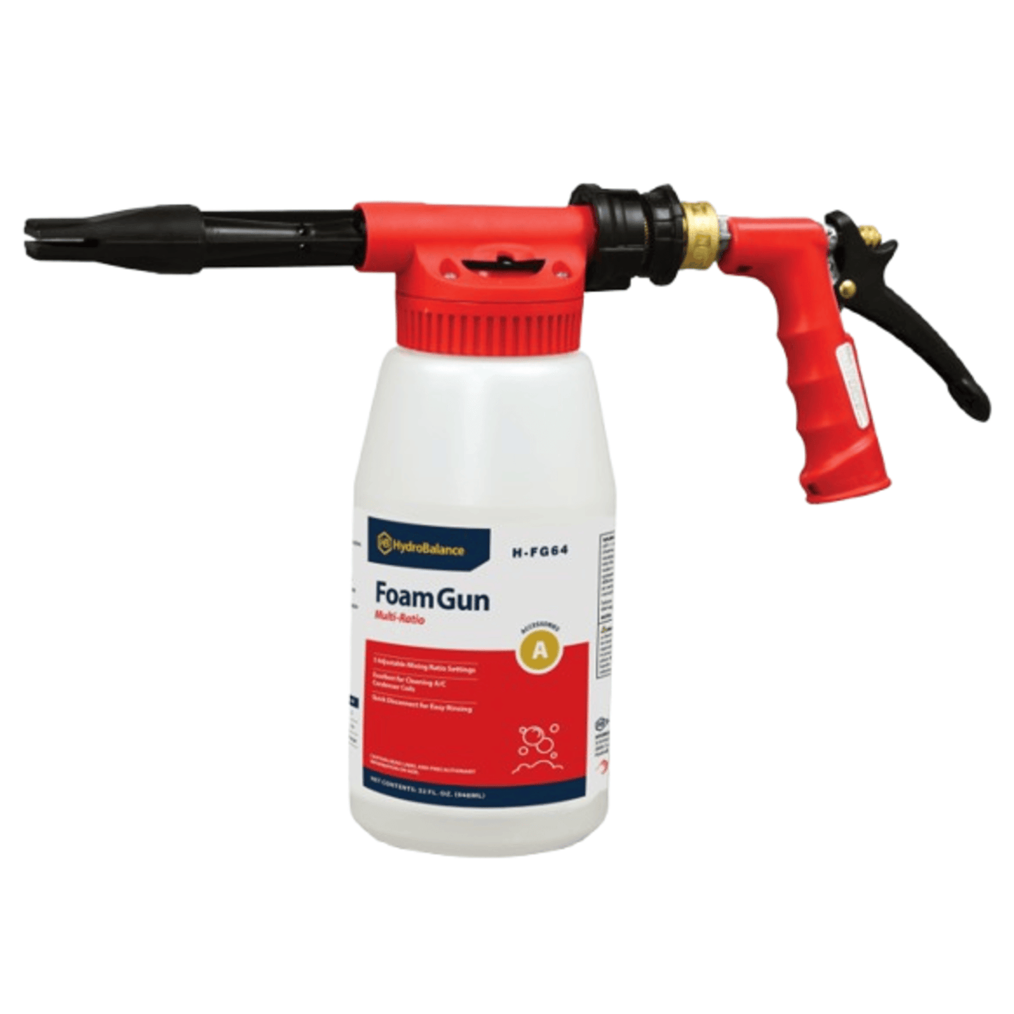 HydroBalance H-FG64, Multi-Ratio Foam Gun 0.5 Gal Capacity, 1 EA/CS