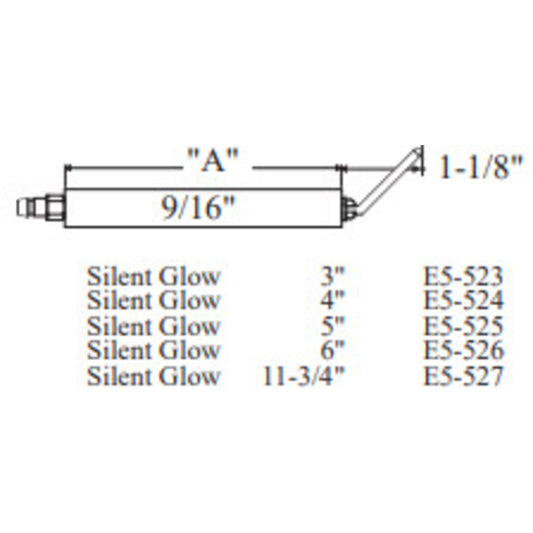 E5-523-2PK - Westwood - 523, Silent Glow Electrode 2pk