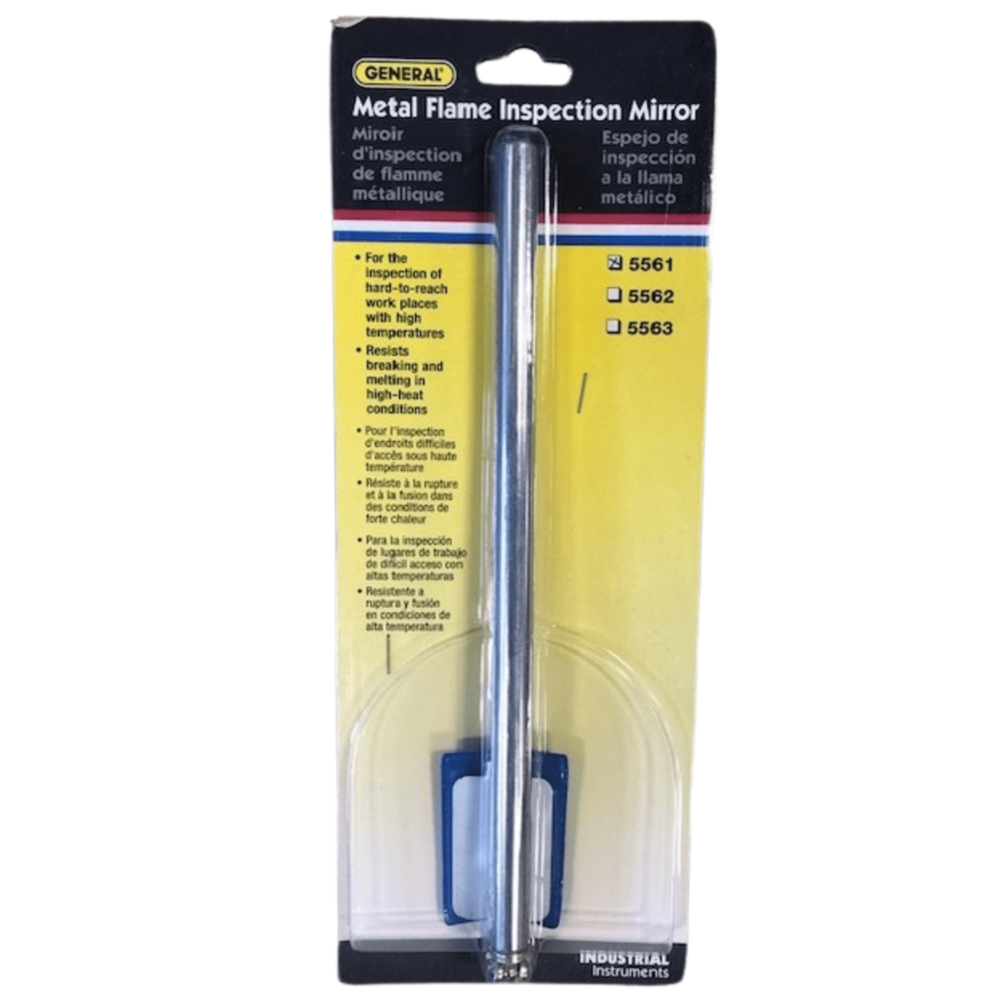 Westwood T34-10, Telescoping flame mirror, 1-1/4” x 2-1/8”
