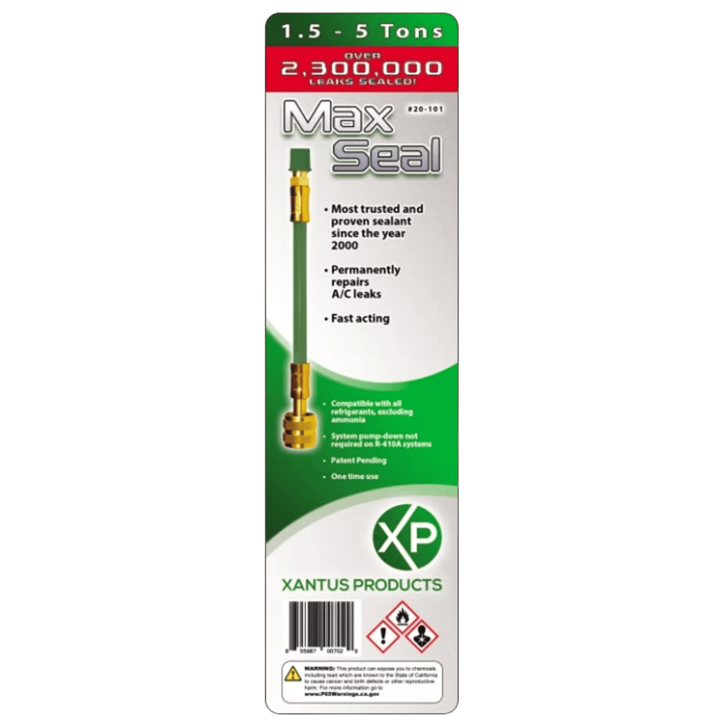 20-101 - Xantus - Max Seal Direct Inject, 1.5 to 5 ton Systems