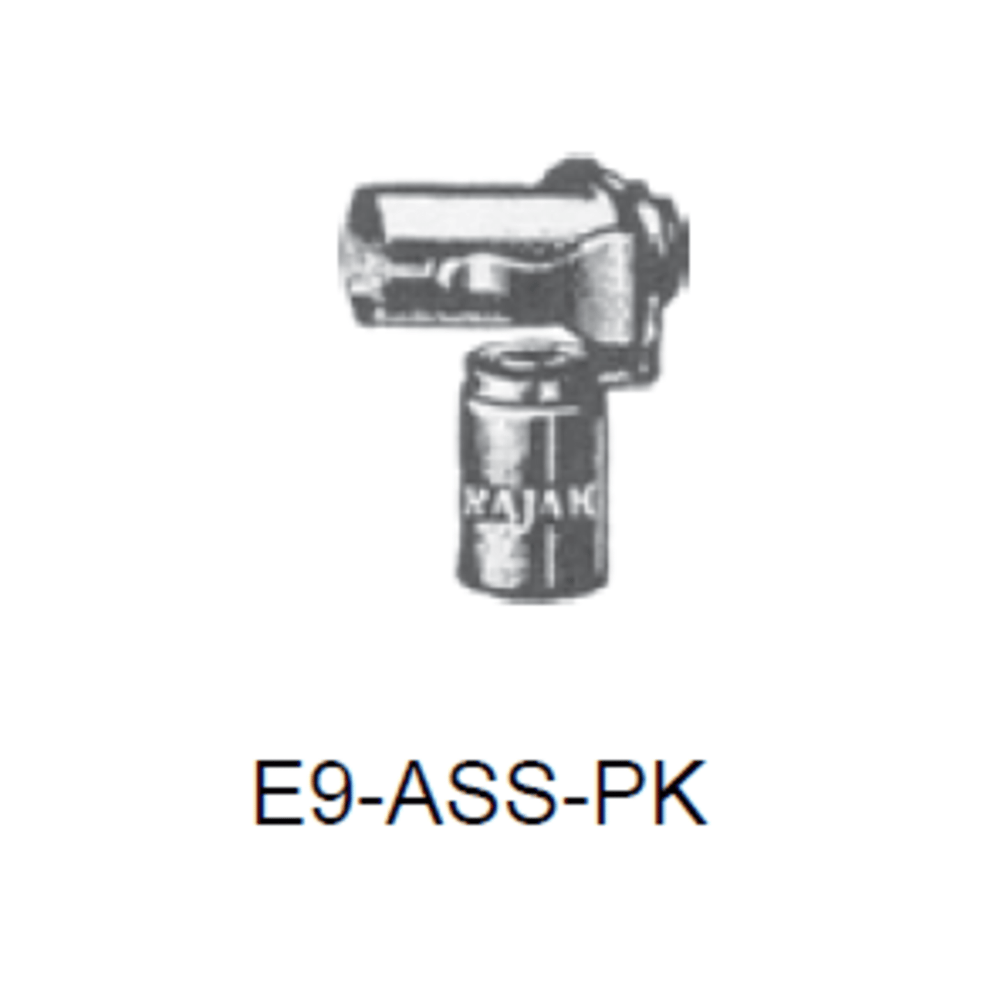 E9-ASS-PK - Westwood - RAJAH ASS Angle spring snap cable fitting 10pk