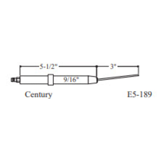 E5-189 - Westwood - 189, Century Electrode 2pk