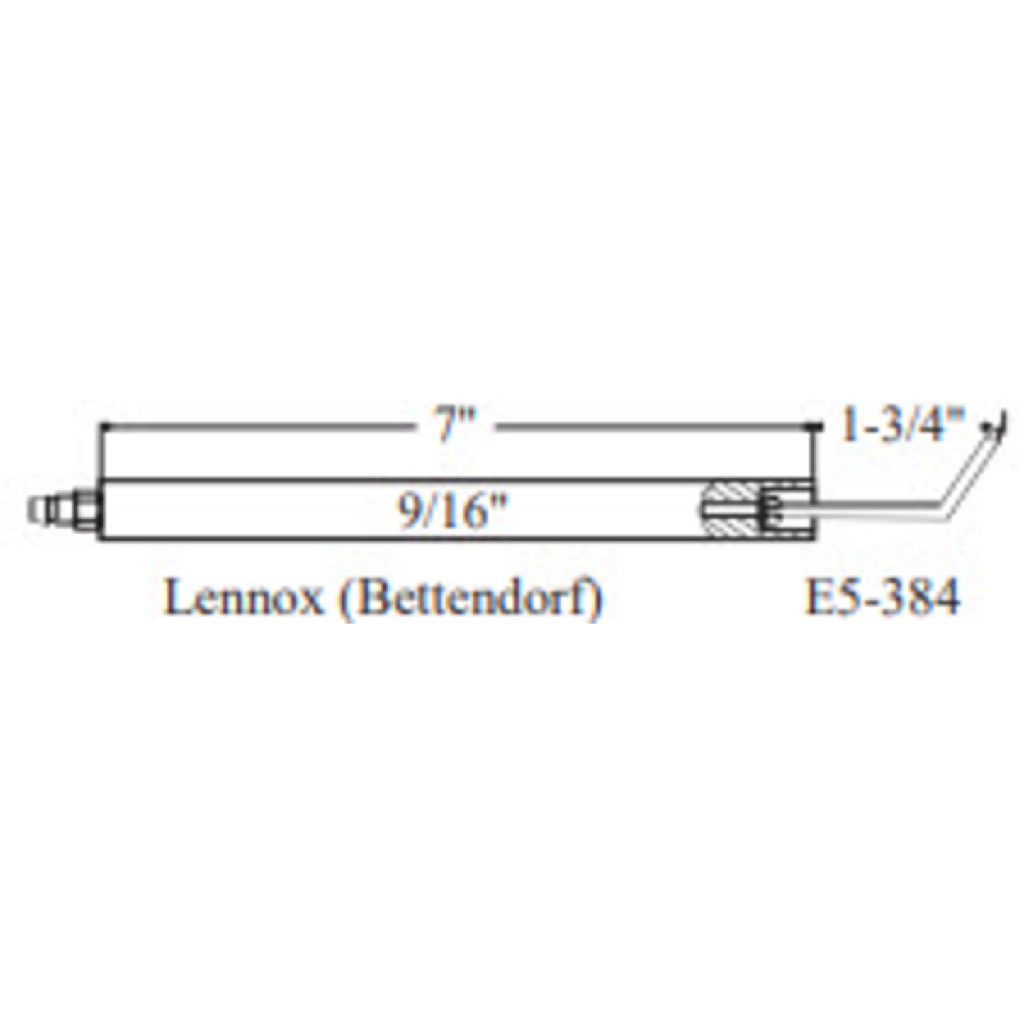 E5-384-2PK - Westwood - 384, Lennox (Bettendorf) Electrode 2pk