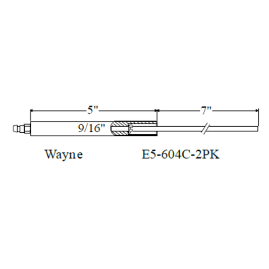 Westwood 604C, Wayne Electrode 2pk