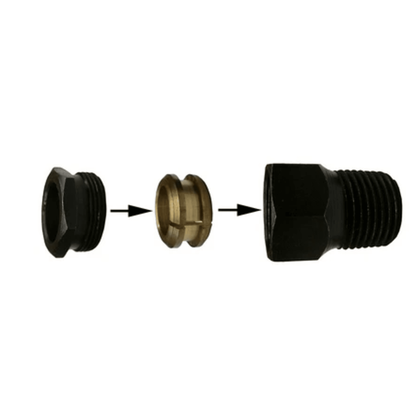 45199 - Crown - GLAND NUT ASSY TO FIT 1/2 INS (1EA)