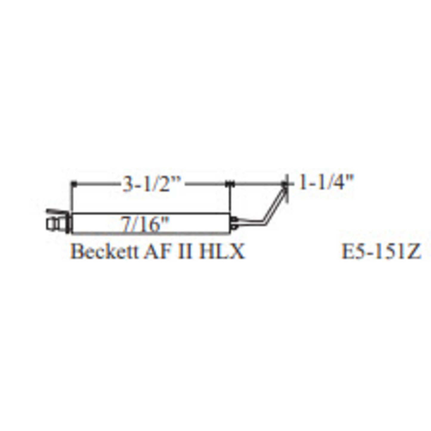 E5-151Z-2PK - Westwood - 151Z, Beckett AF II HLX Electrode-2pk