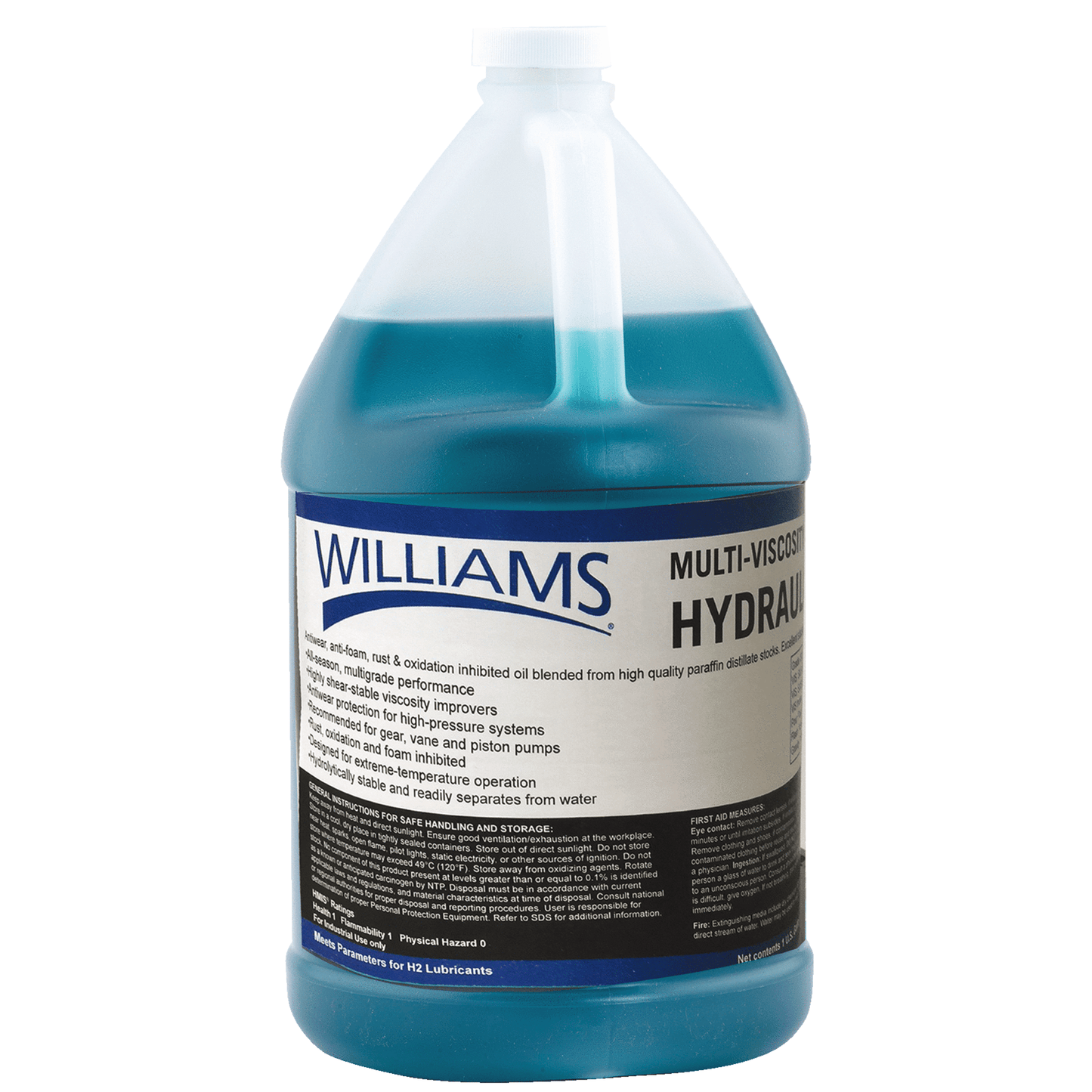 JHW8H1G - Williams - 1 Gallon Hydraulic Oil