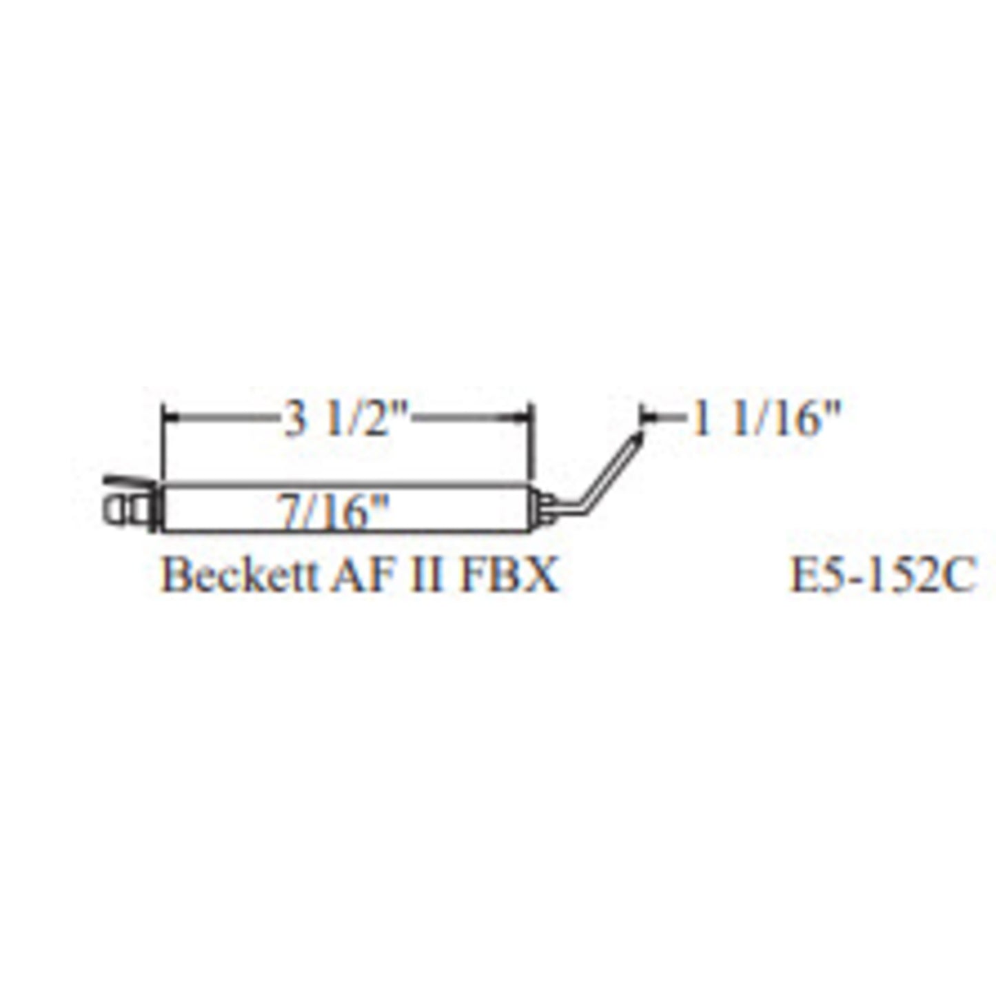 E5-152C-2PK - Westwood - 152C, Beckett Electrode 2pk