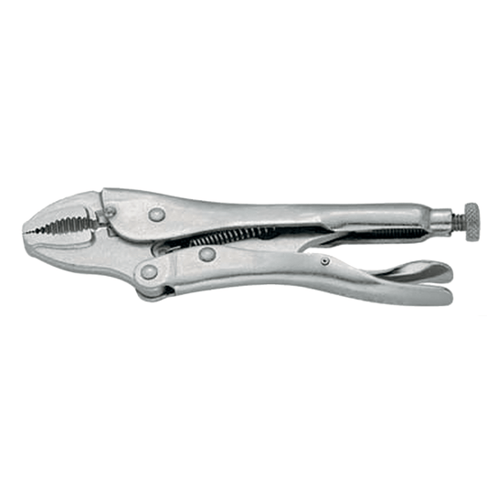 JHW23302 - Williams - Curved Jaw with Wire Cutter Locking Pliers 7"