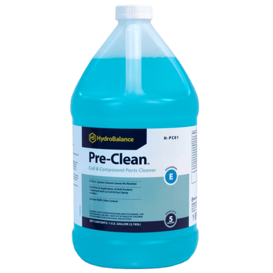 H-PC01  -  HydroBalance - Pre-Clean HVAC Cleaner 1 Gal Bottle, (4PK)