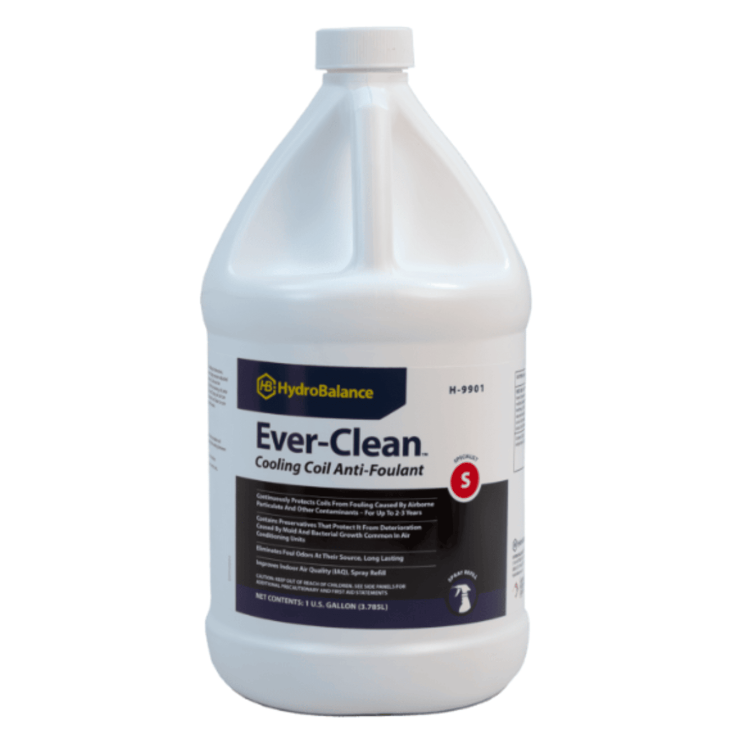 HydroBalance H-9901, Ever Clean Coil Coat 1 Gal Bottle, 4 GL/CS