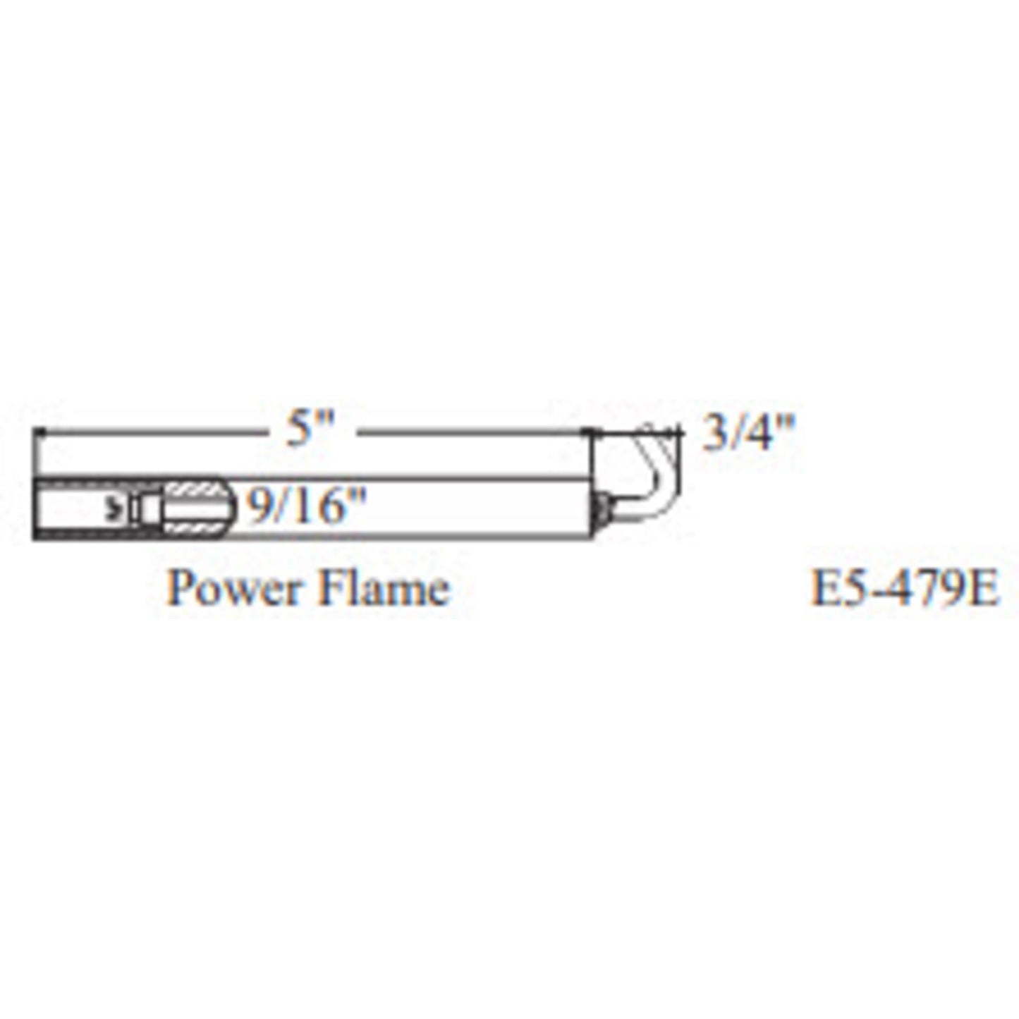 E5-479E-2PK - Westwood - 479E, Power Flame Electrode 2pk