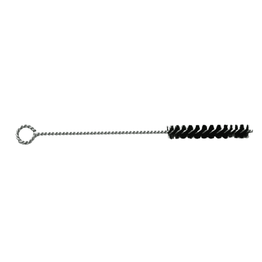 10211 - Schaefer - Natural Bristle - SS/SS Brush Dia 1/2" - (12PK)