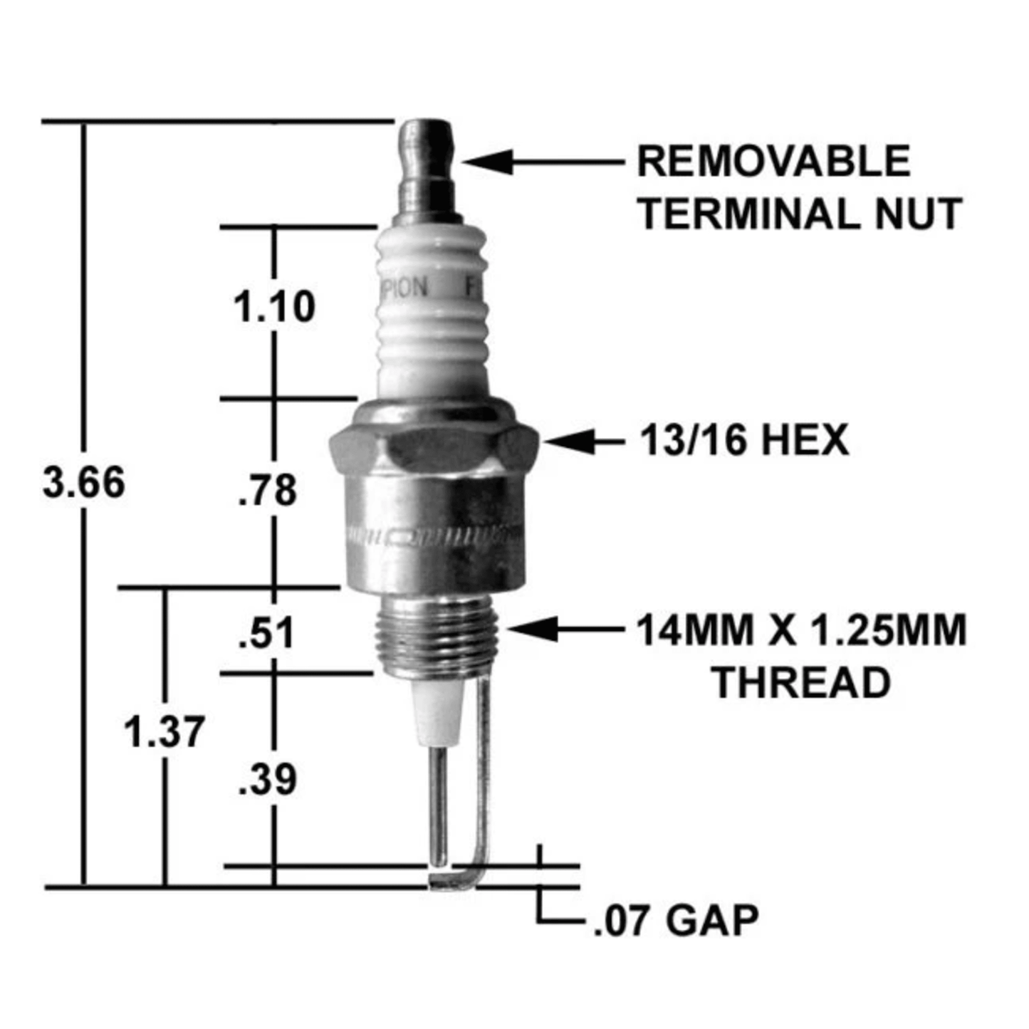 F-121510 - Crown - CHAMPION IGNITER (1EA)