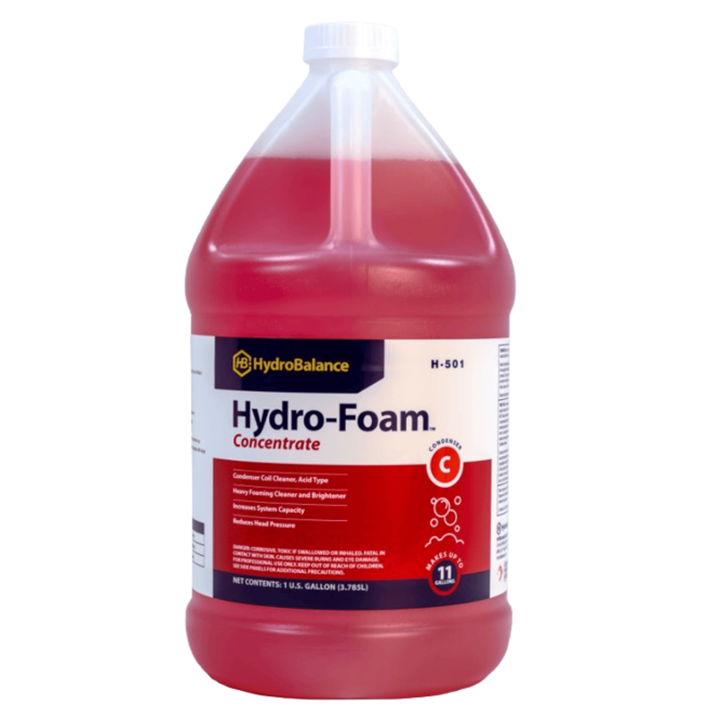 H-501 - HydroBalance - Hydro-Foam Concentrate 1 Gal Bottle, (4PK)