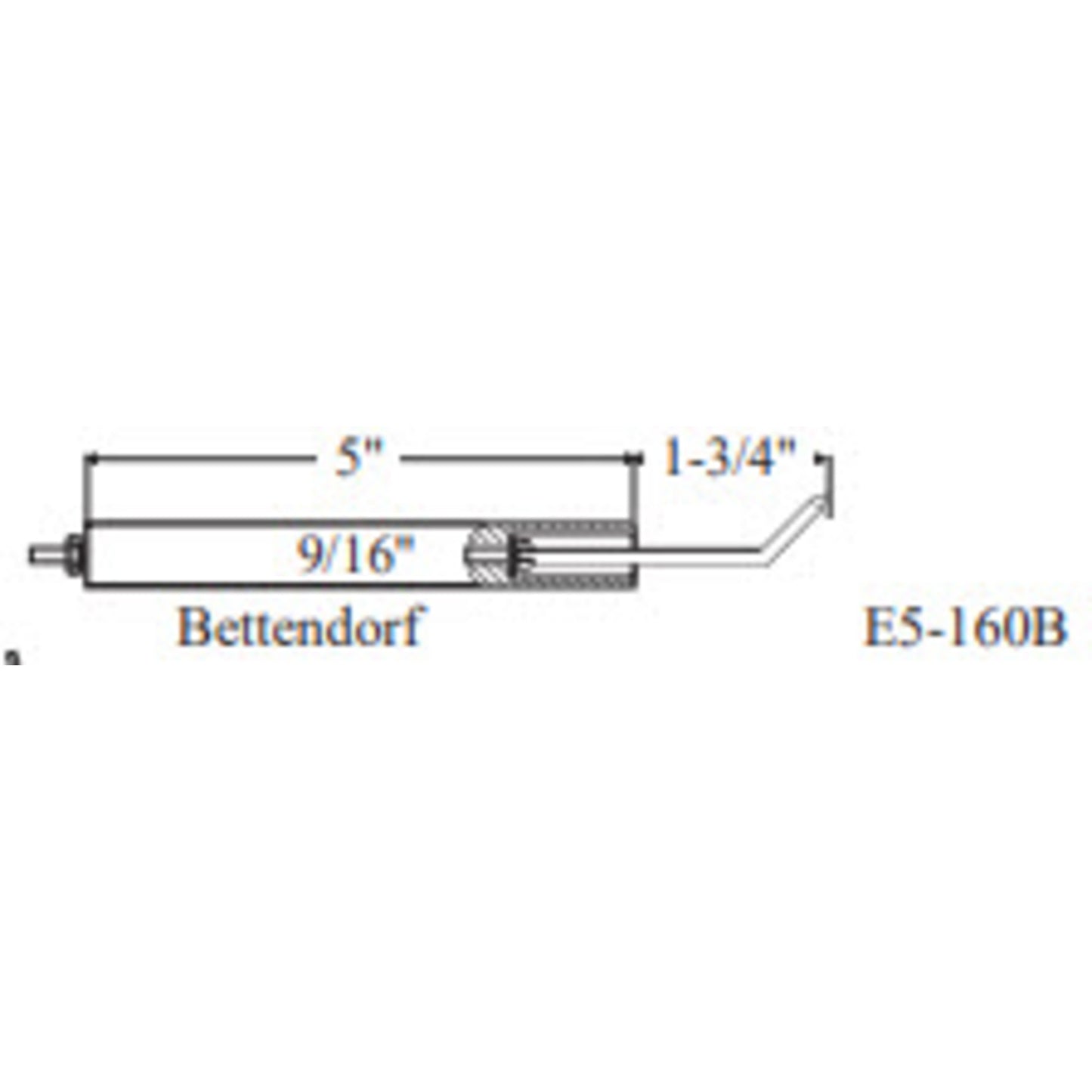 E5-160B-2PK - Westwood - 160B, Bettendorf Electrode 2pk