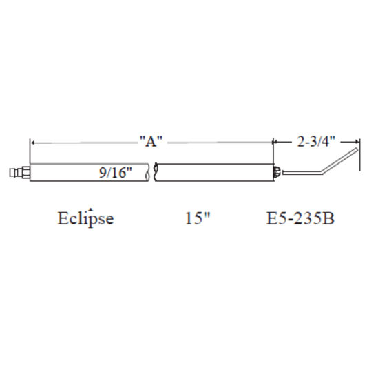 E5-235B-2PK - Westwood - 235B, Eclipse Electrode 2PK