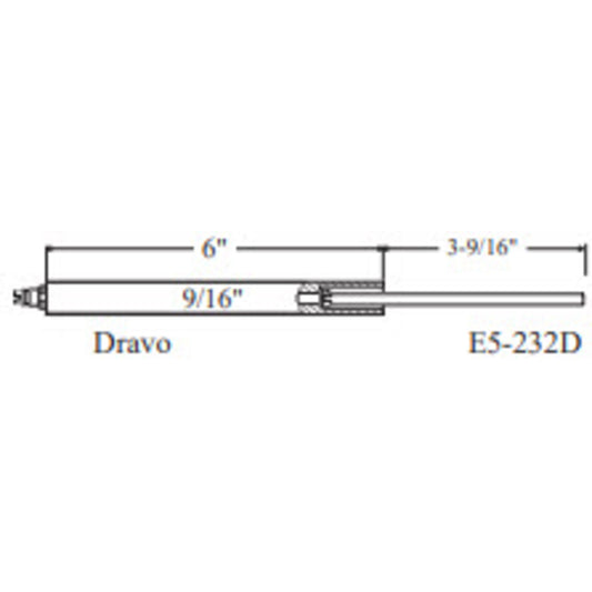 E5-232D-2PK - Westwood - 232D, Dravo Electrode 2pk