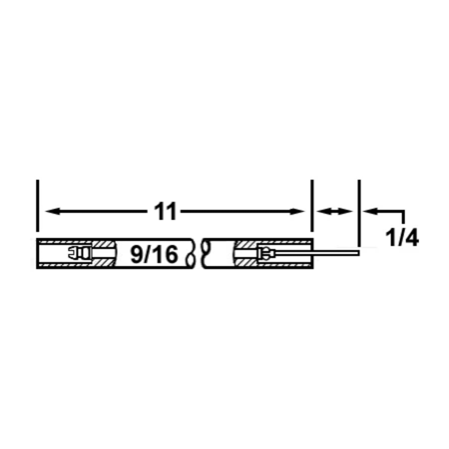 22304 - Crown - 213700100104 ELECTRODE 13060 KEWANEE (1EA)