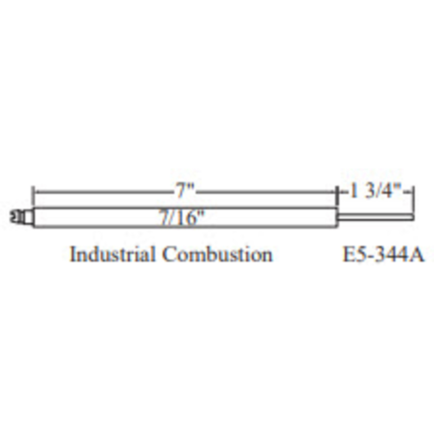 E5-344A-2PK - Westwood - 344A, Industrial Combustion Electrode 2pk