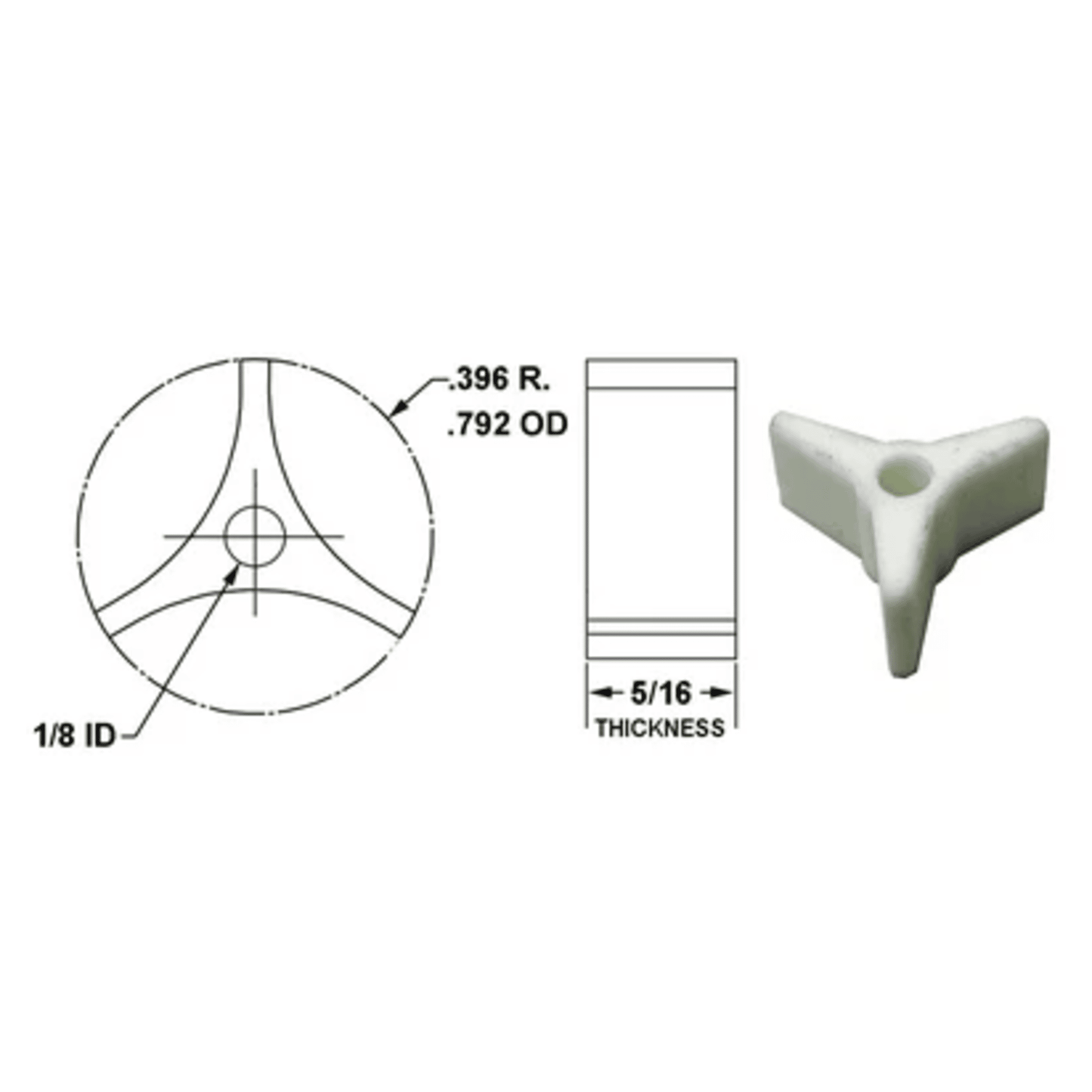 17413 - Crown - .793 DIA. SPIDER (1EA)