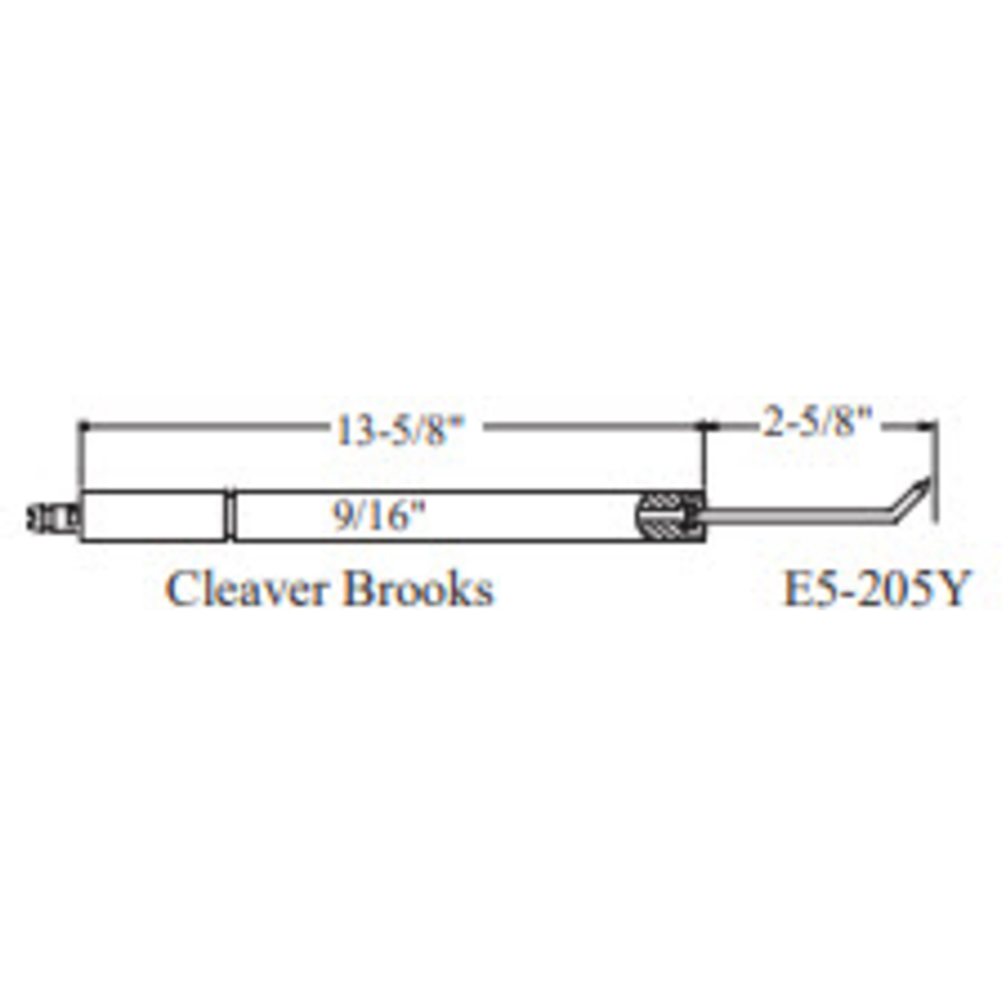 E5-205Y-2PK - Westwood - 205Y, Cleaver Brooks Electrode 2pk