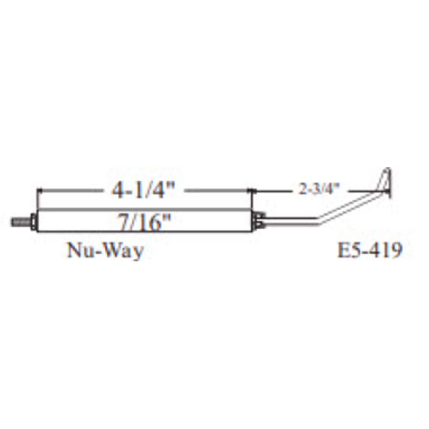 E5-419 - Westwood - 419, Nu-Way Electrode 2pk