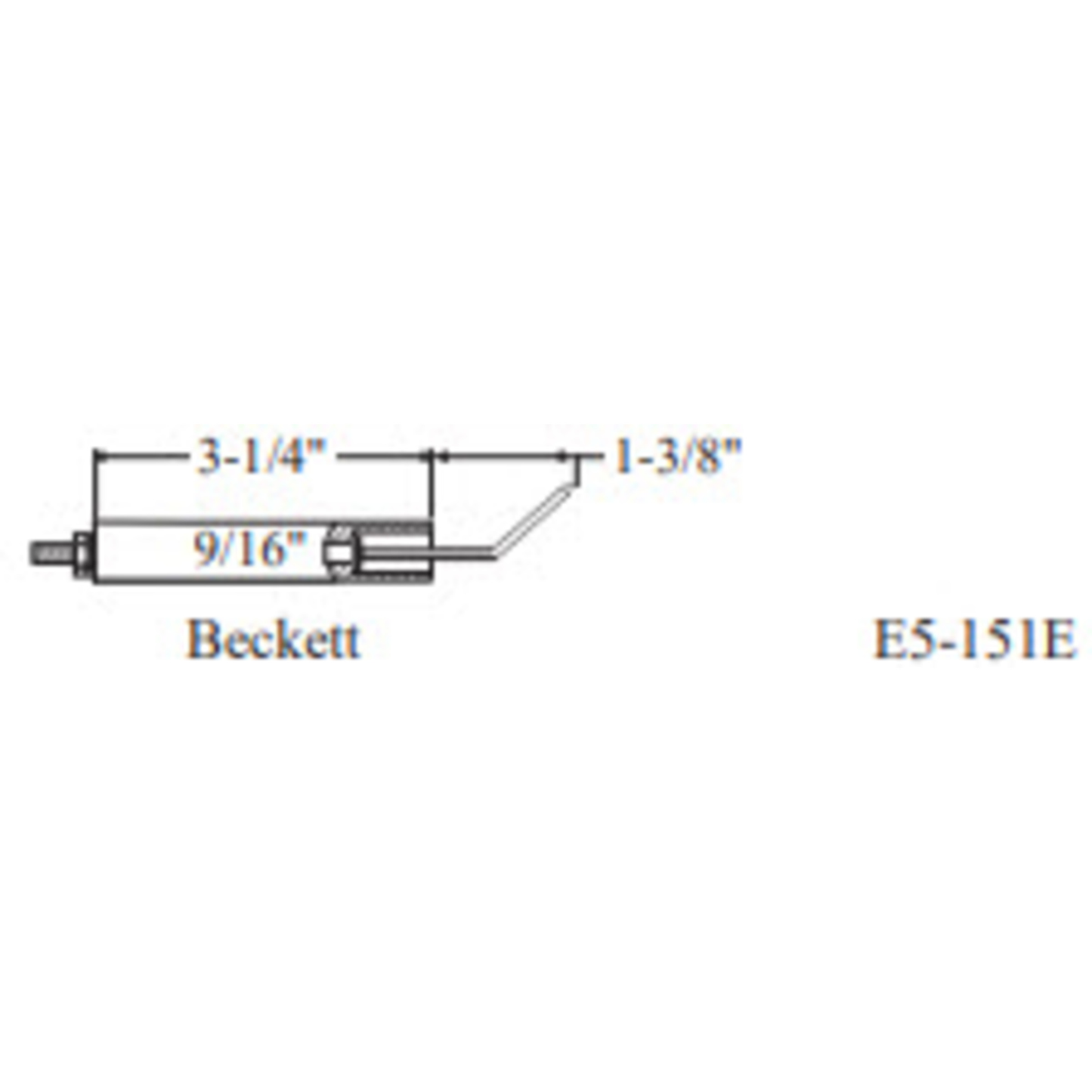 E5-151E-2PK - Westwood - 151E, Beckett Electrode 2pk