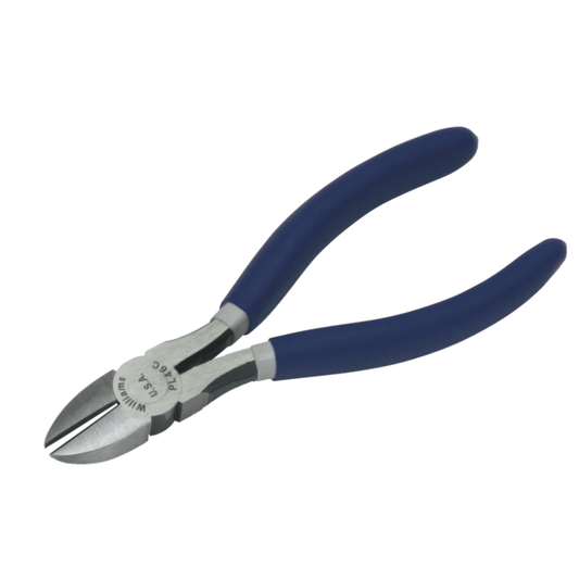 JHWPL-47C - Williams - 7" Industrial Grade Diagonal Cutting Pliers
