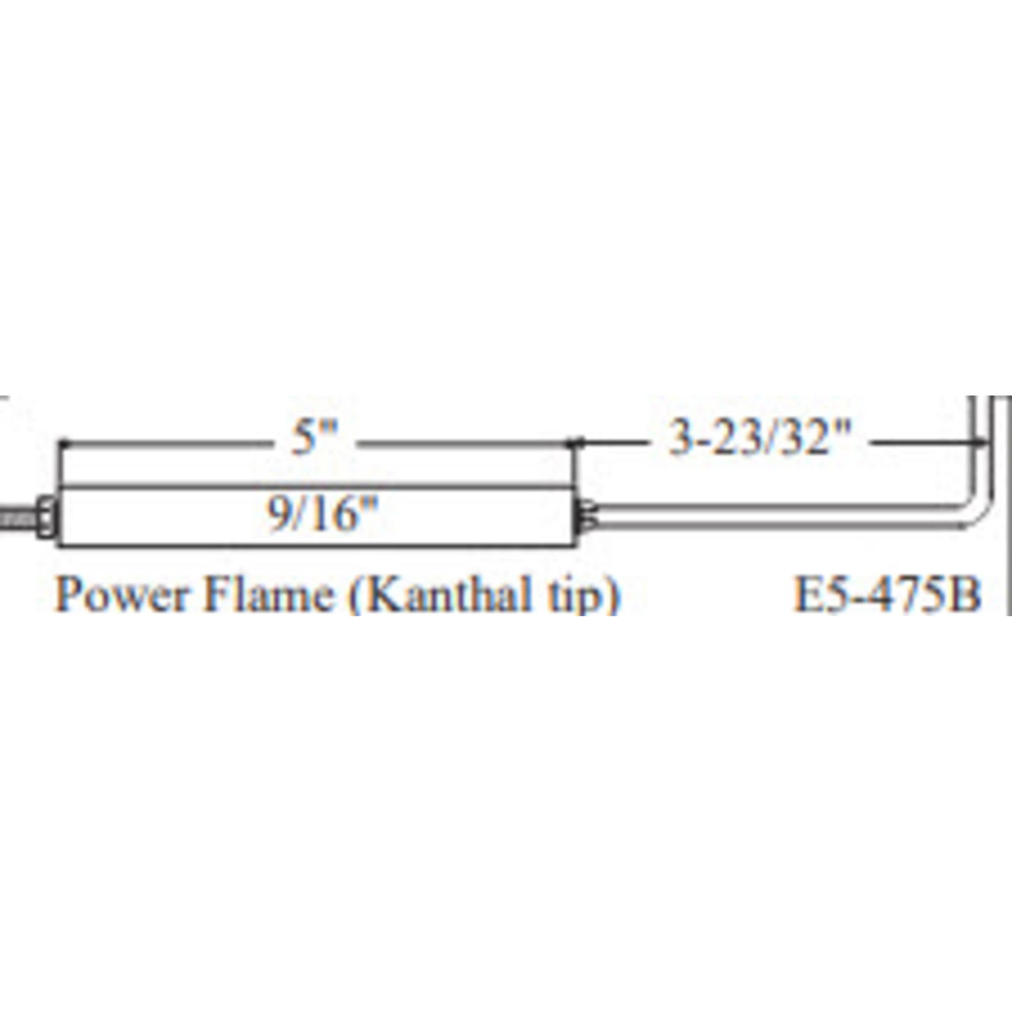 E5-475B-2PK - Westwood - 475B, Power Flame Electrode 2pk