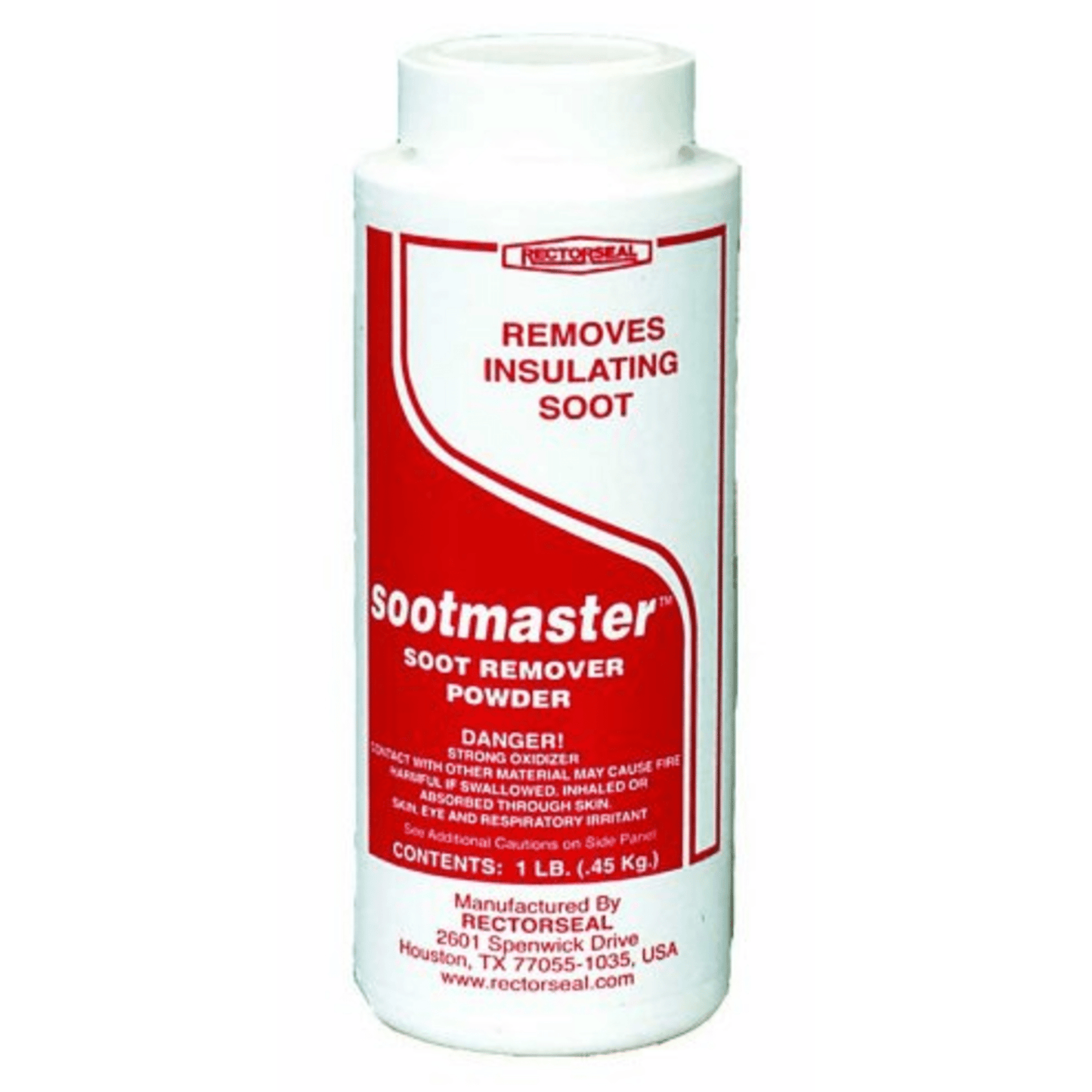 68322 - Rectorseal - 68322, Sootmaster Remover Powder, 1 Lb. - 12PK