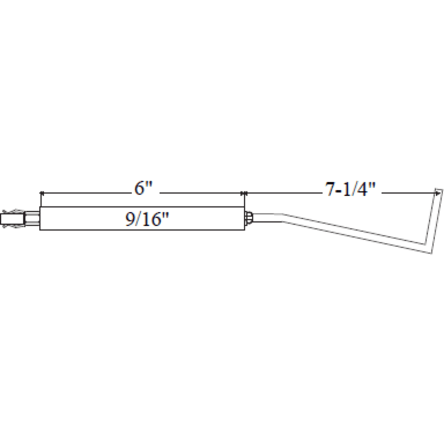 27138 - Crown - RAY OIL BURNER CR 26 50487-1 ELECTRODE 15060 (1EA)