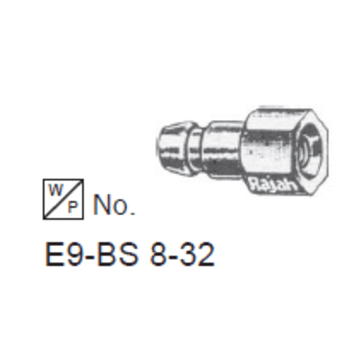 IT207 8/32 RAJAH LIKE Base stud with 8-32 thread 10pk (Crown Replacement for WP-E9-BS832-PK)