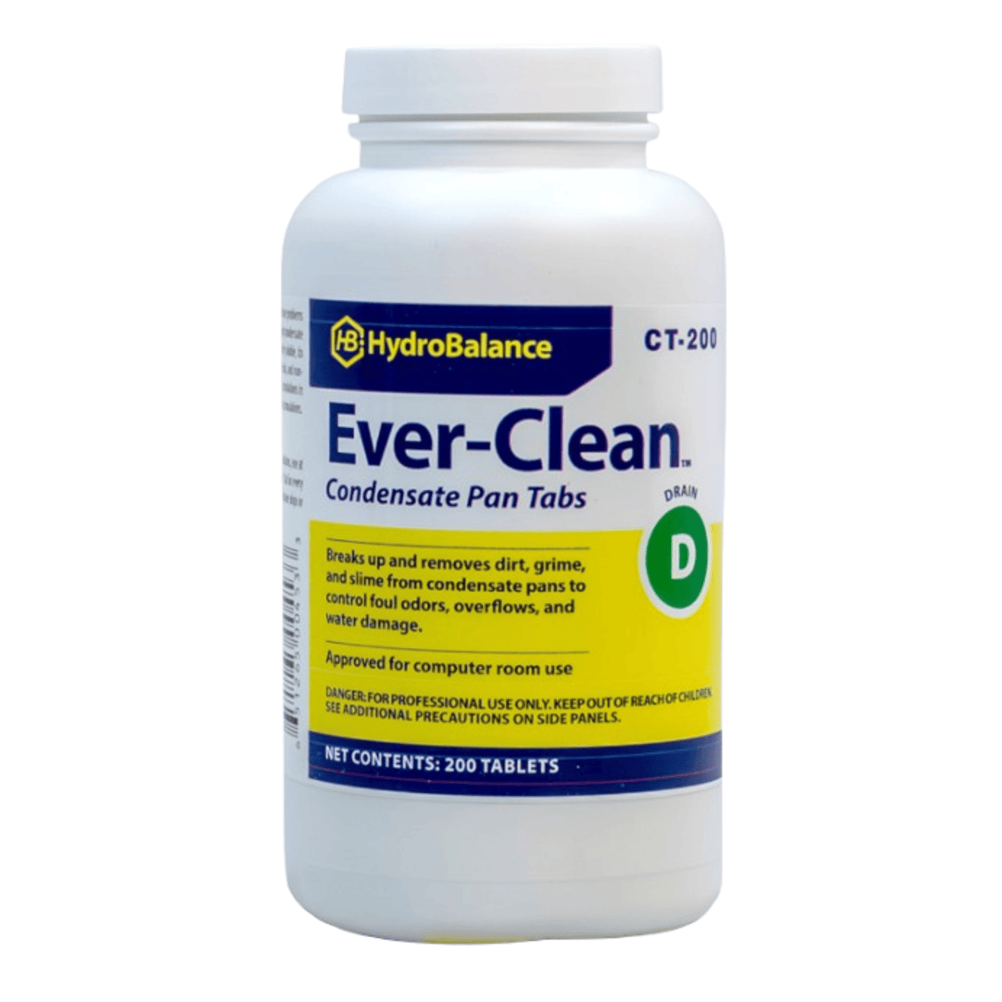 HydroBalance CT-200, Ever-Clean Condensate Pan Tabs 200 Count Jar