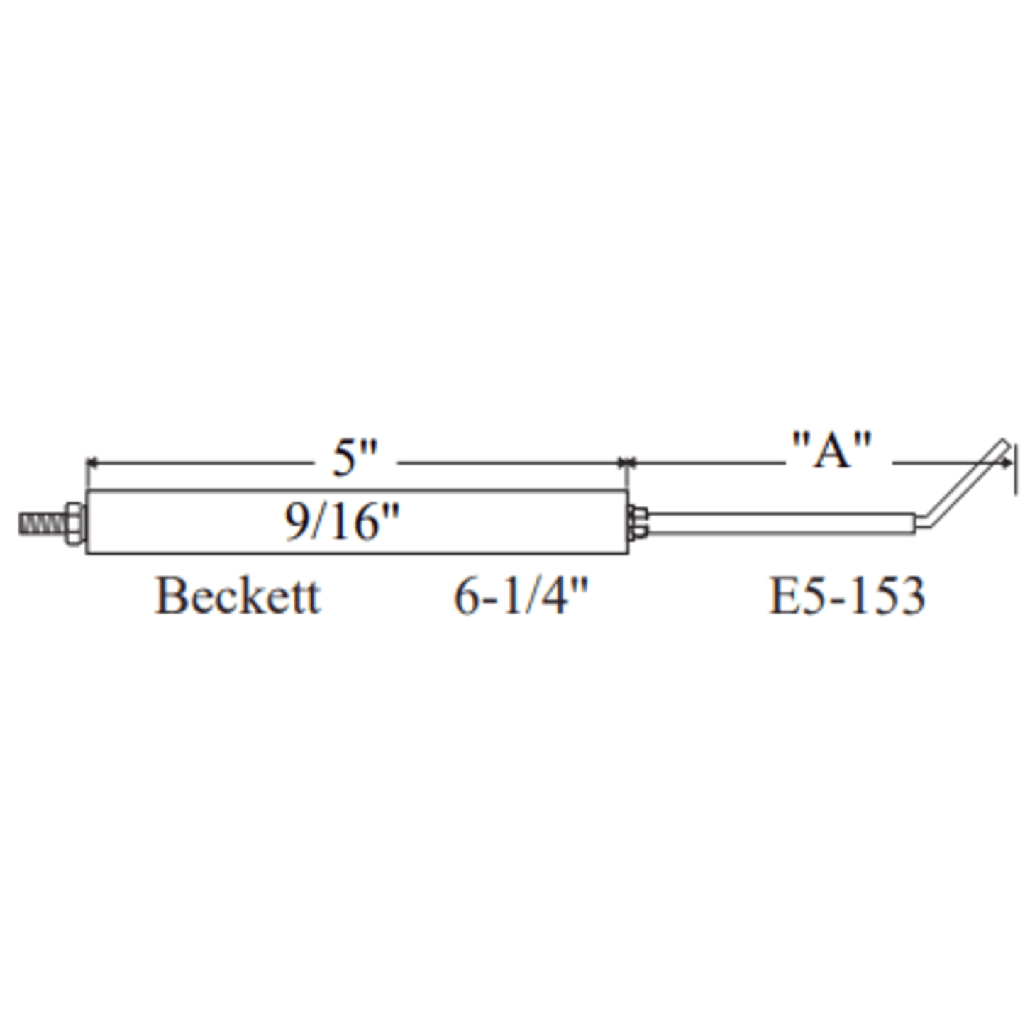 E5-153-2PK - Westwood - 153, Beckett Electrode 2pk