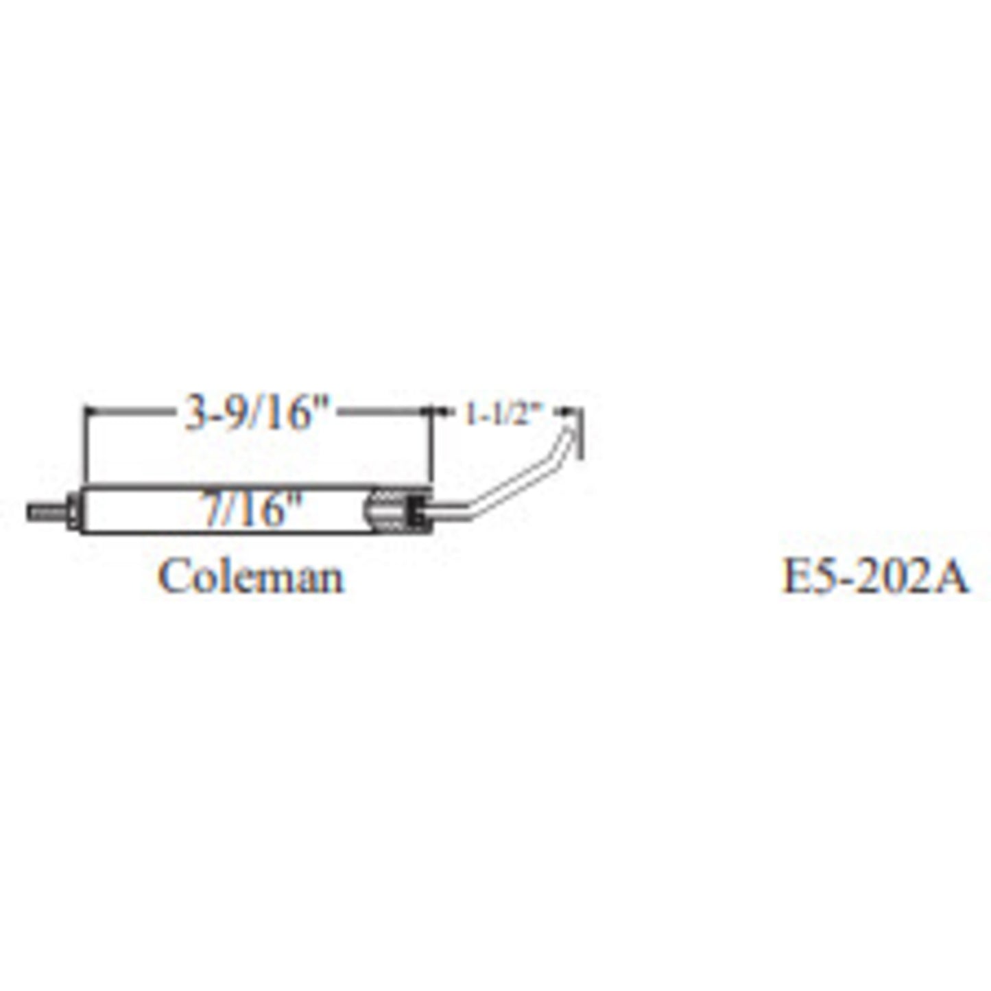 E5-202A - Westwood - 202A, Coleman Electrode 1pk