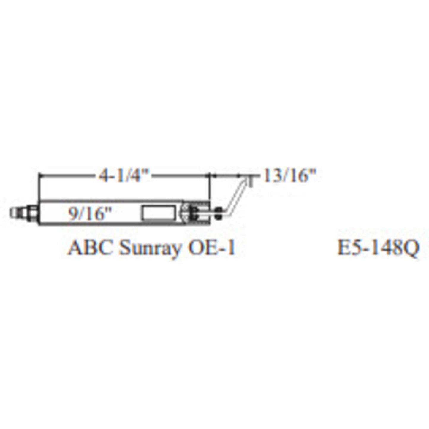 E5-148Q-2PK - Westwood - 148Q, ABC Sunray OE-1 Electrode 2pk