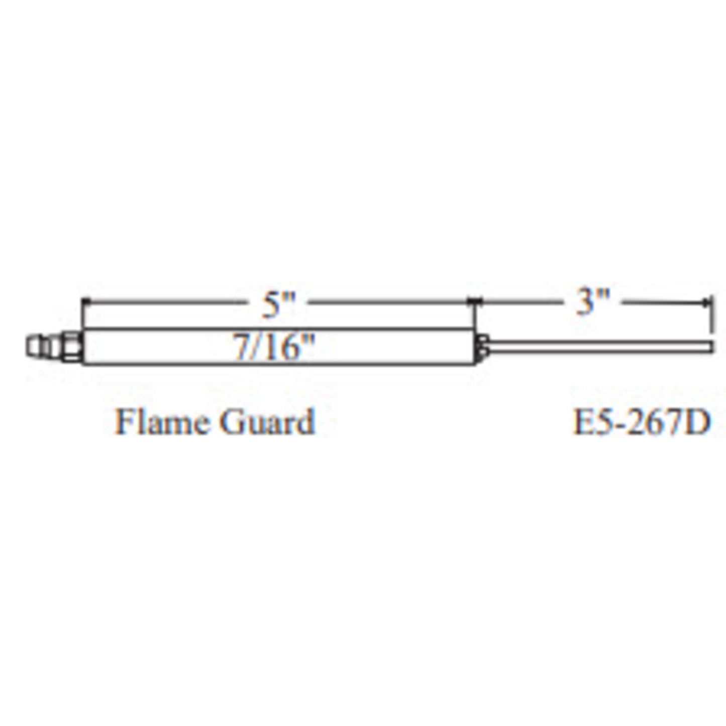 E5-267D - Westwood - 267D, Flame Guard Electrode 2pk