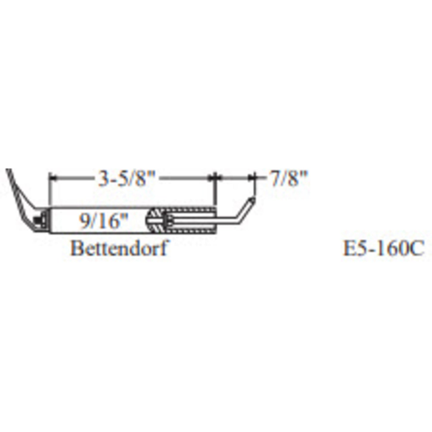 E5-160C-2PK - Westwood - 160C, Bettendorf Electrode 2pk