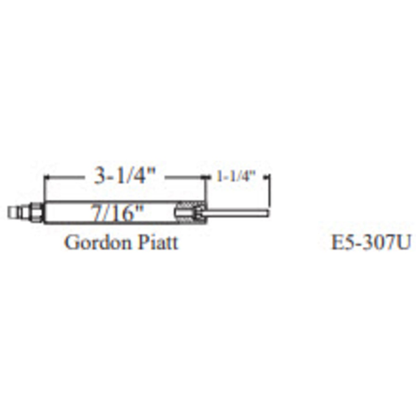 E5-307U - Westwood - 307U, Gordon Piatt Electrode 2pk