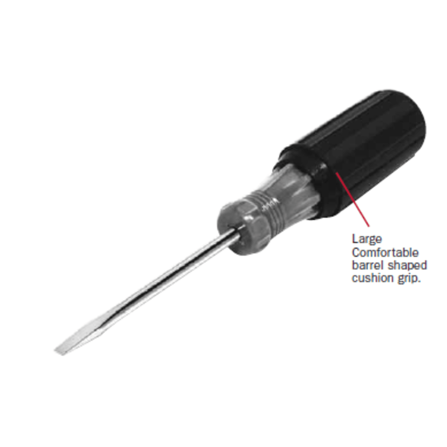 K56C - Malco Screwdriver w/ Cushion Handle 5/16" and 6" Blade
