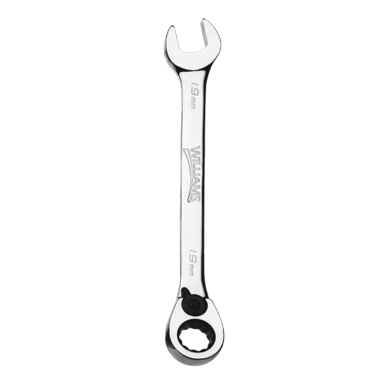 1217MRC - Williams -  Reversible Ratcheting Combo Wrench Metric 12 Point 17 mm