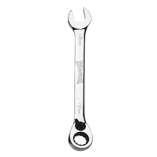 1217MRC - Williams -  Reversible Ratcheting Combo Wrench Metric 12 Point 17 mm