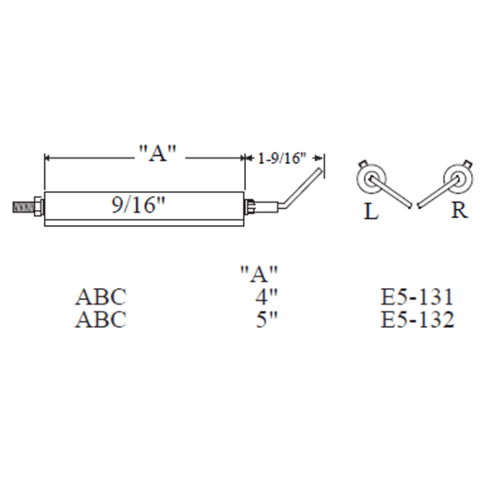 E5-131-2PK - Westwood - 131, ABC Electrode 2pk