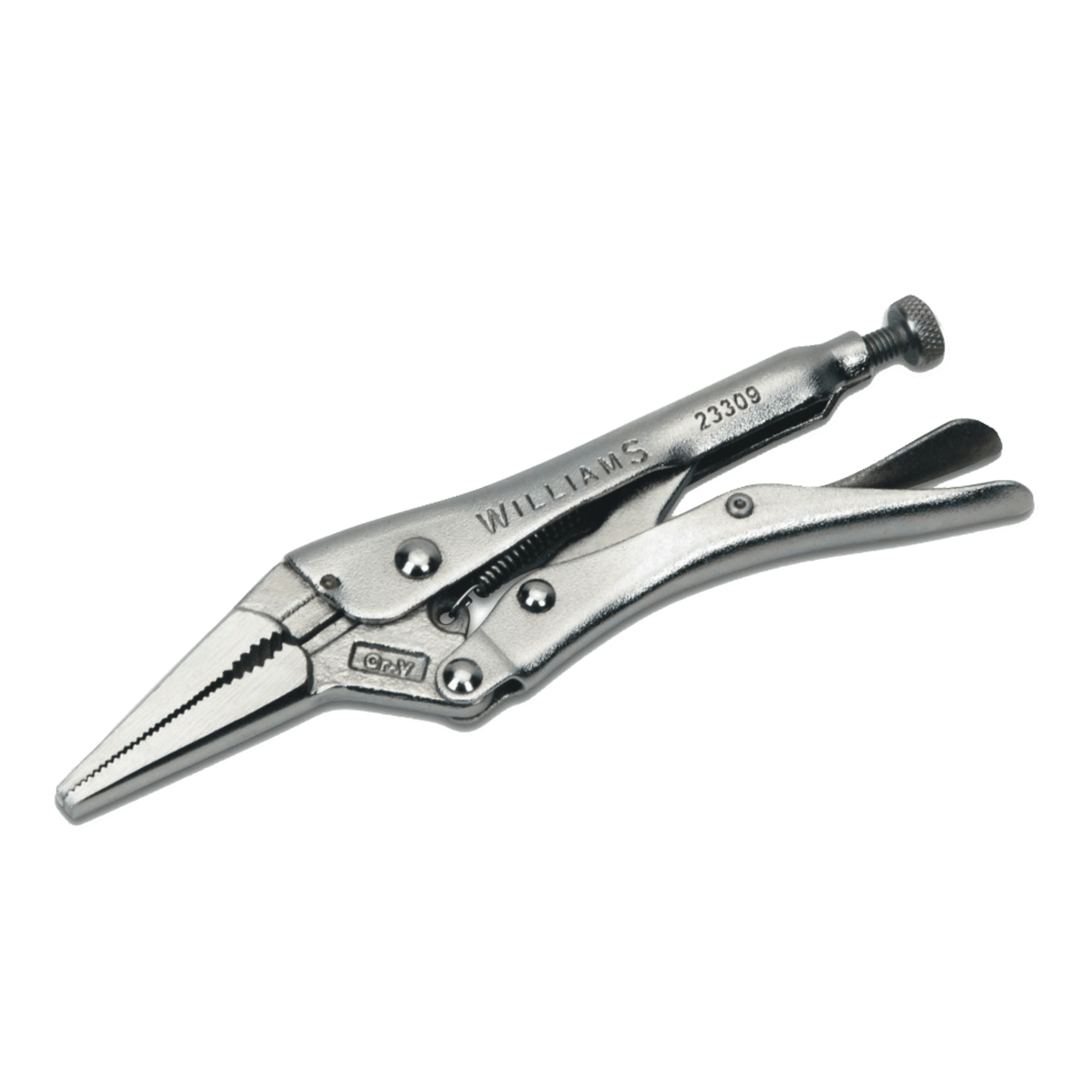 Williams 23309, 6" Long Nose with Wire Cutter Locking Pliers