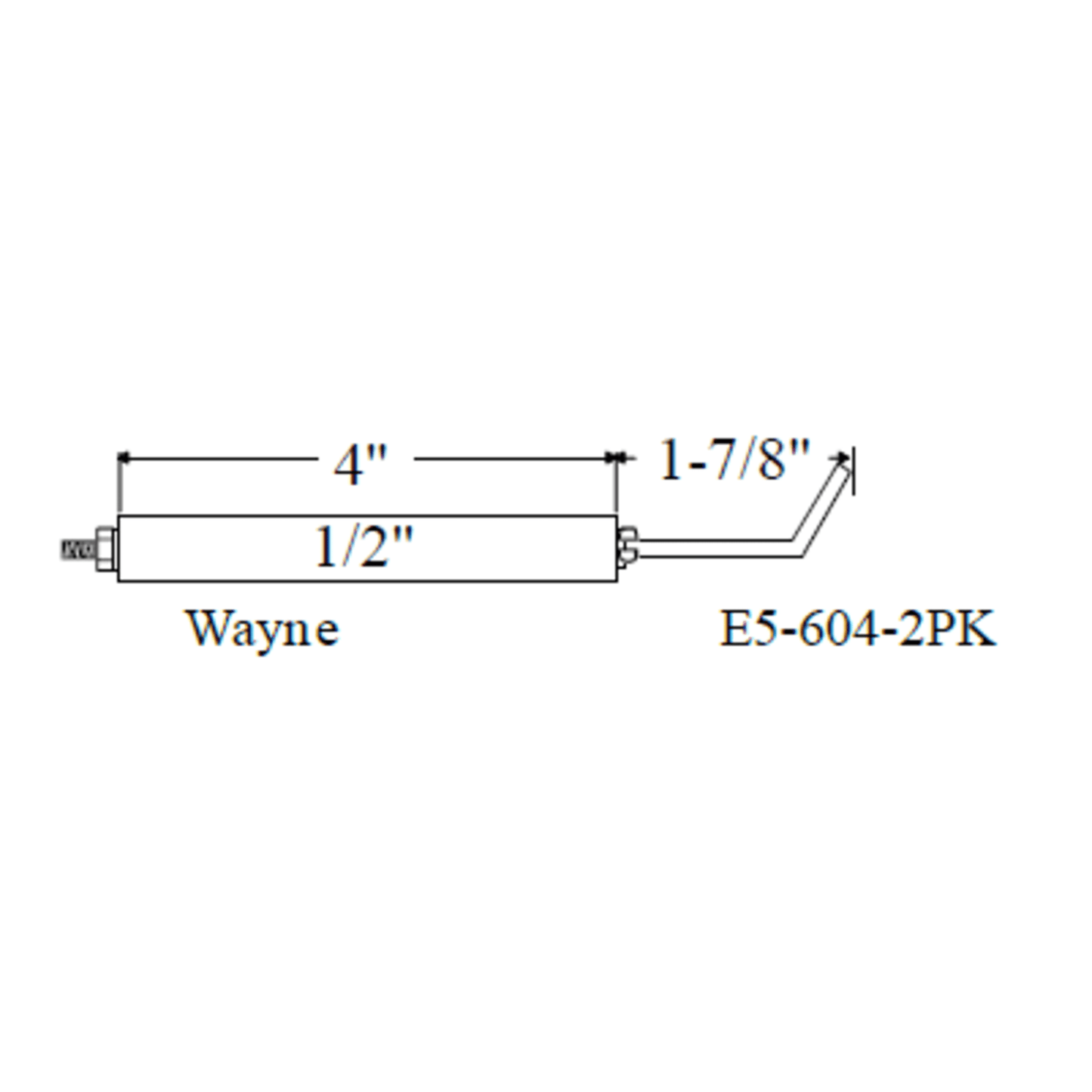 E5-604-2PK - Westwood - 604, Wayne Electrode 2pk
